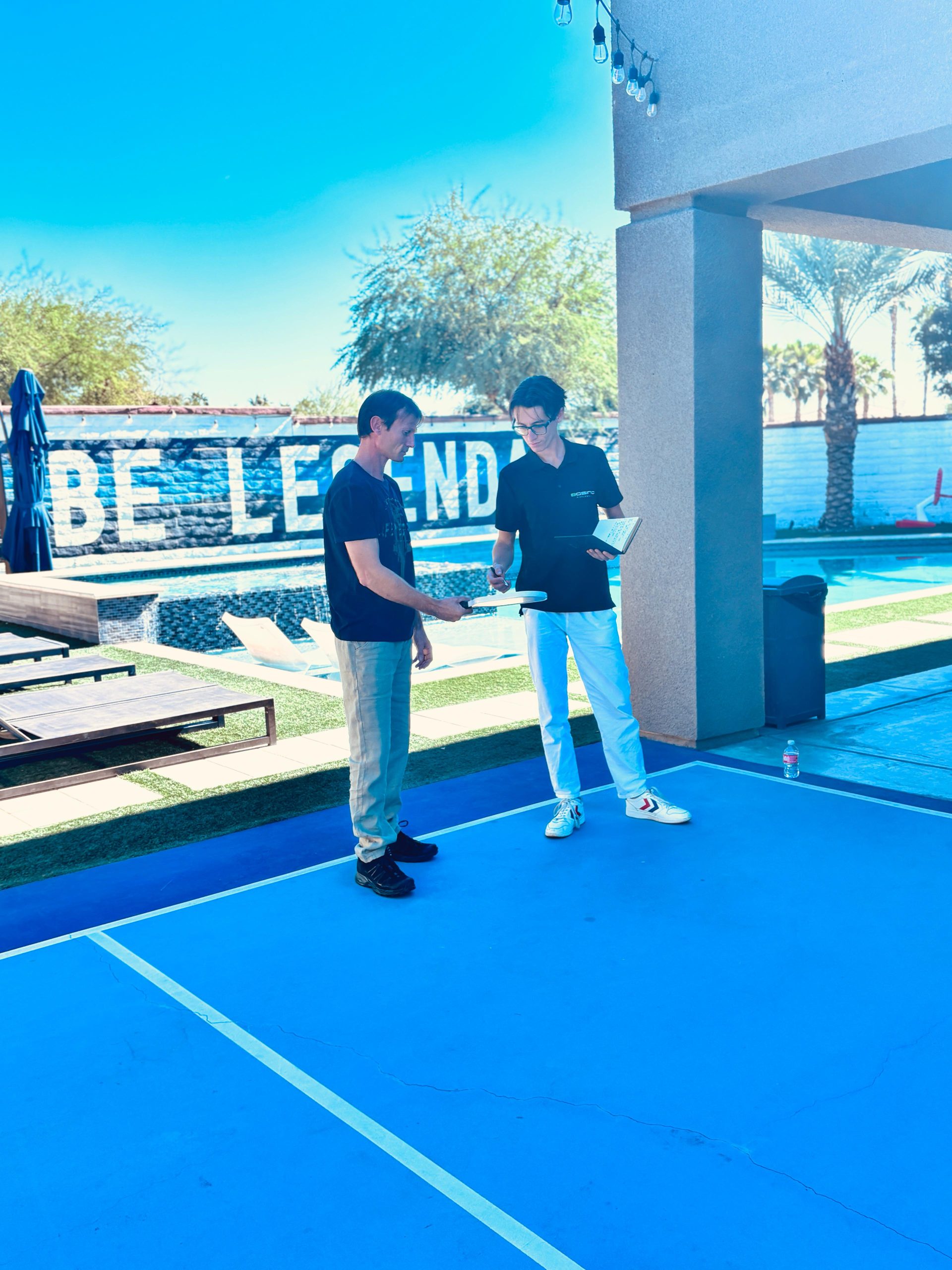 Pickleball États-Unis avec Bosino à la rencontre des joueurs américains